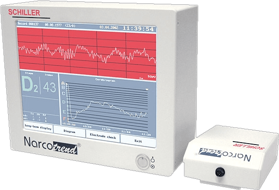 Schiller Narcotrend  ЭКГ монитор для операционных и блоков интенсивной терапии